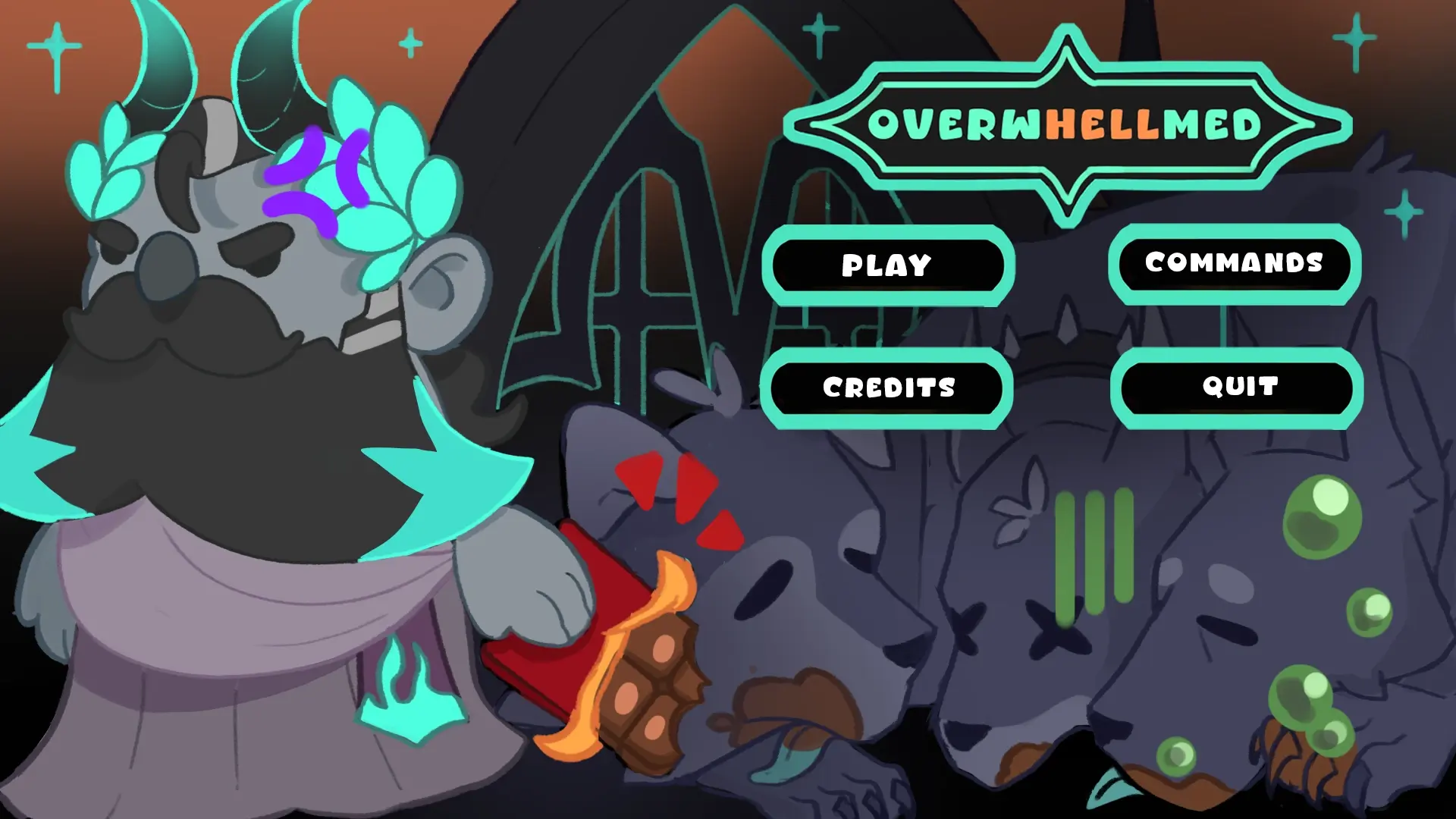 Overwhellmed key art